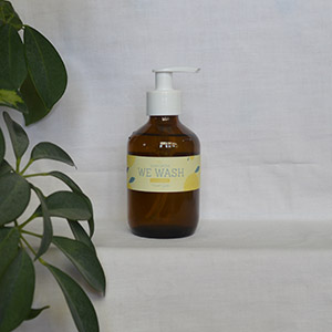 We Wash - Handseife in Glaspumpspender 200 ml